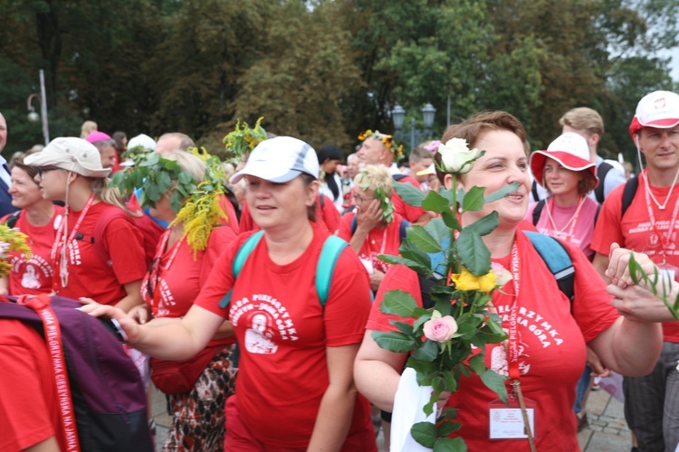 Powitanie 27. Pielgrzymki Cieszyńskiej na Jasnej Górze - 2018