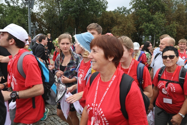 Powitanie 27. Pielgrzymki Cieszyńskiej na Jasnej Górze - 2018