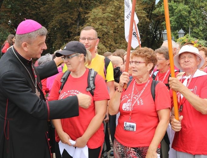 Powitanie 27. Pielgrzymki Cieszyńskiej na Jasnej Górze - 2018