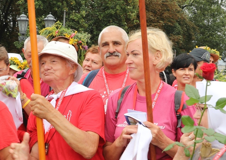 Powitanie 27. Pielgrzymki Cieszyńskiej na Jasnej Górze - 2018