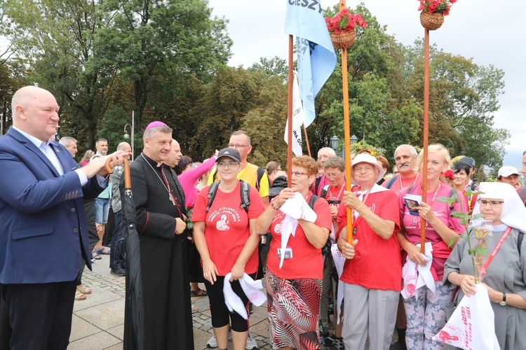 Powitanie 27. Pielgrzymki Cieszyńskiej na Jasnej Górze - 2018