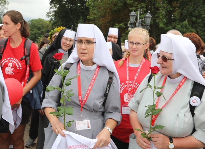 Powitanie 27. Pielgrzymki Cieszyńskiej na Jasnej Górze - 2018