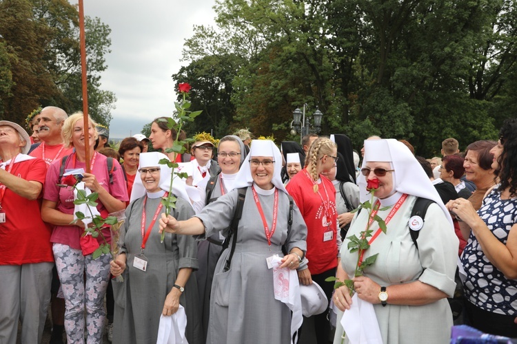 Powitanie 27. Pielgrzymki Cieszyńskiej na Jasnej Górze - 2018