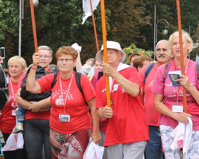 Powitanie 27. Pielgrzymki Cieszyńskiej na Jasnej Górze - 2018