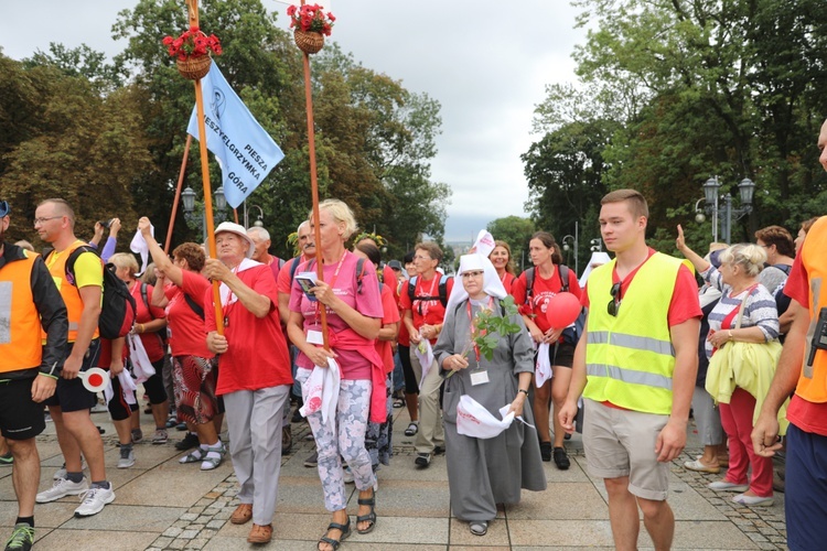 Powitanie 27. Pielgrzymki Cieszyńskiej na Jasnej Górze - 2018