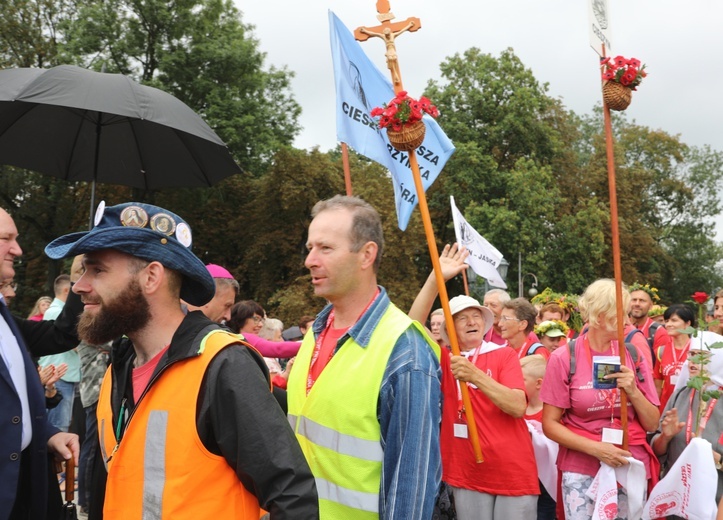 Powitanie 27. Pielgrzymki Cieszyńskiej na Jasnej Górze - 2018