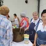 Pielgrzymi hałcnowscy na postoju w Sławkowie - 2018