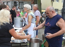 Hałcnowscy pielgrzymi gościli w Sławkowie