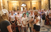 Powitanie pielgrzymów z Oświęcimia na Górce w Gołonogu - 2018