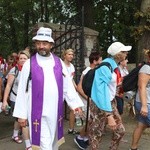 Powitanie pielgrzymów z Oświęcimia na Górce w Gołonogu - 2018