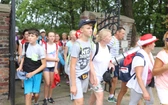 Powitanie pielgrzymów z Oświęcimia na Górce w Gołonogu - 2018