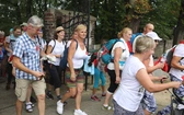 Powitanie pielgrzymów z Oświęcimia na Górce w Gołonogu - 2018