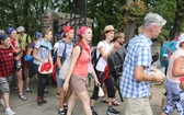 Powitanie pielgrzymów z Oświęcimia na Górce w Gołonogu - 2018