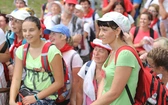 Powitanie pielgrzymów z Oświęcimia na Górce w Gołonogu - 2018