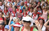Powitanie pielgrzymów z Oświęcimia na Górce w Gołonogu - 2018