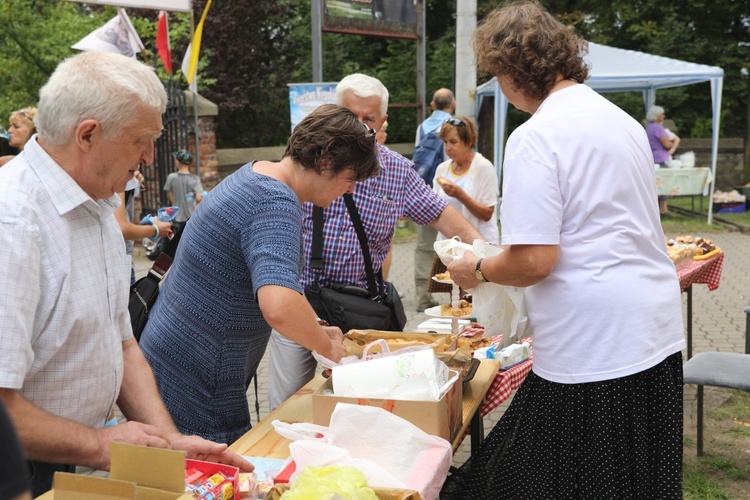 Powitanie pielgrzymów z Oświęcimia na Górce w Gołonogu - 2018