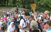 Powitanie pielgrzymów z Oświęcimia na Górce w Gołonogu - 2018