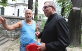 Powitanie pielgrzymów z Oświęcimia na Górce w Gołonogu - 2018