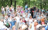 Powitanie pielgrzymów z Oświęcimia na Górce w Gołonogu - 2018