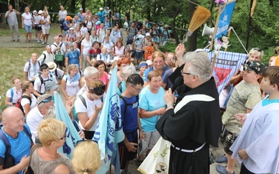 Pątnicy z Oświęcimia u franciszkanów w Gołonogu