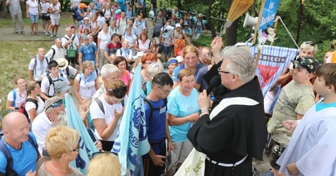 Pątnicy z Oświęcimia u franciszkanów w Gołonogu