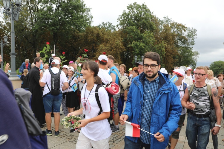 Powitanie 17. Pielgrzymki Czechowickiej na Jasnej Górze - 2018