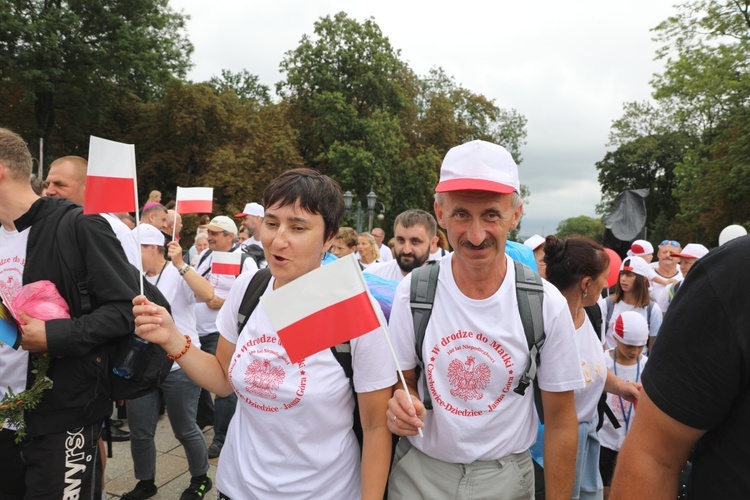 Powitanie 17. Pielgrzymki Czechowickiej na Jasnej Górze - 2018