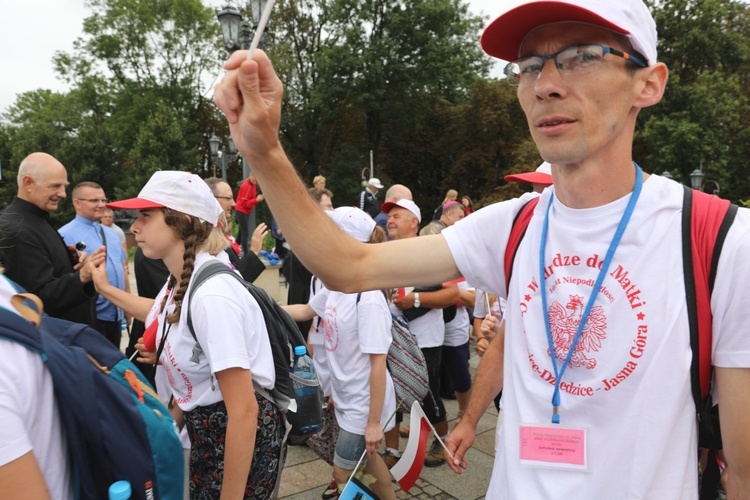 Powitanie 17. Pielgrzymki Czechowickiej na Jasnej Górze - 2018