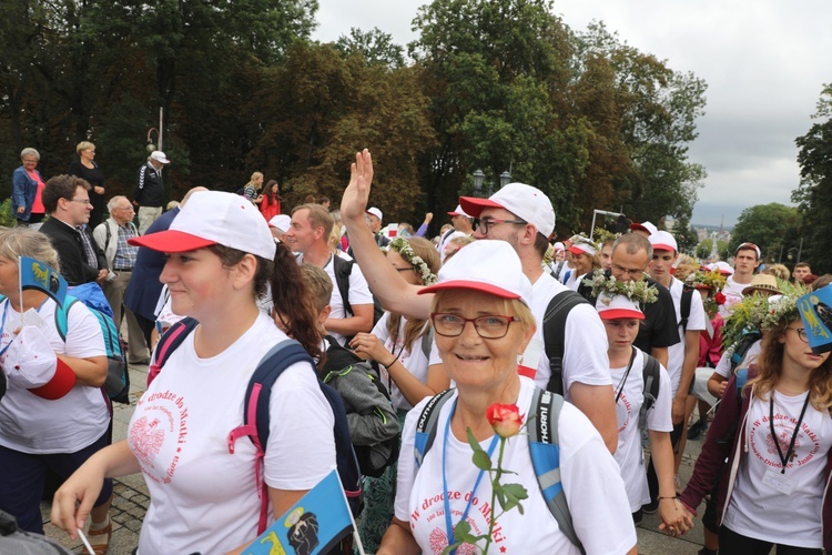 Powitanie 17. Pielgrzymki Czechowickiej na Jasnej Górze - 2018