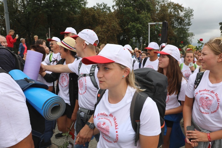 Powitanie 17. Pielgrzymki Czechowickiej na Jasnej Górze - 2018