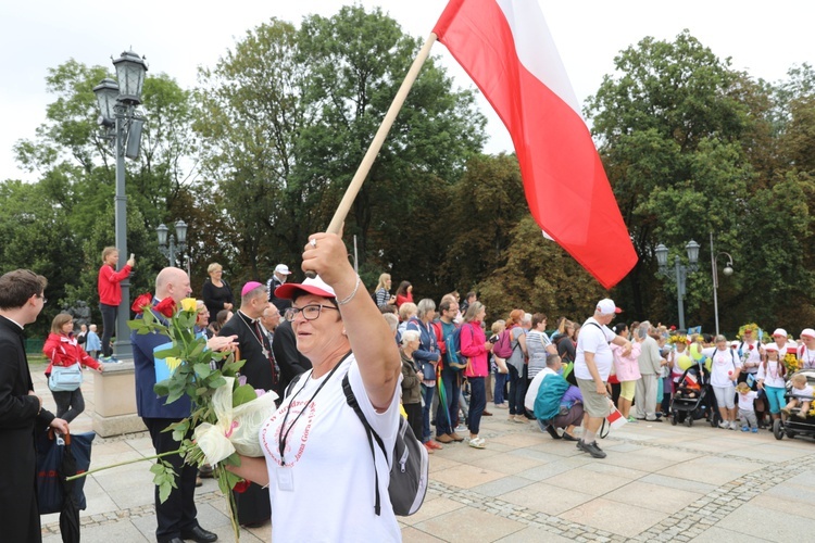 Powitanie 17. Pielgrzymki Czechowickiej na Jasnej Górze - 2018