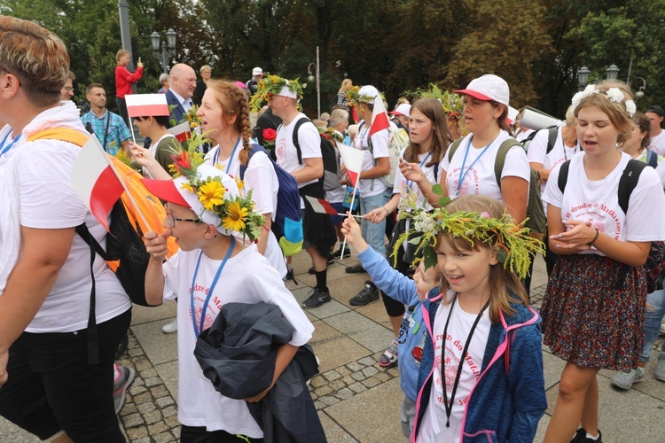 Powitanie 17. Pielgrzymki Czechowickiej na Jasnej Górze - 2018