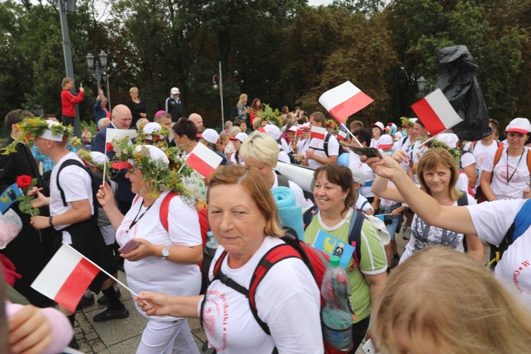 Powitanie 17. Pielgrzymki Czechowickiej na Jasnej Górze - 2018