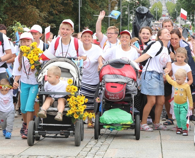 Powitanie 17. Pielgrzymki Czechowickiej na Jasnej Górze - 2018