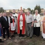 Poświęcenie placu budowy kościoła w Redzie-Ciechocinie