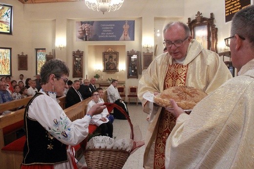 Poświęcenie placu budowy kościoła w Redzie-Ciechocinie