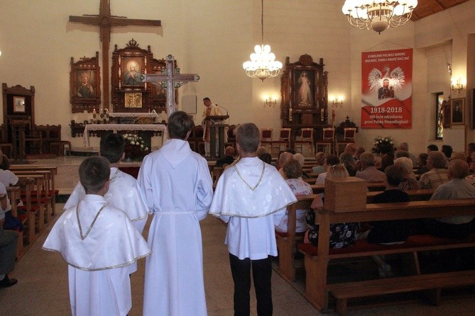 Poświęcenie placu budowy kościoła w Redzie-Ciechocinie