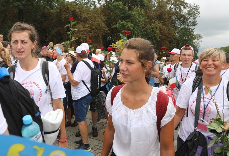 Powitanie 17. Pielgrzymki Czechowickiej na Jasnej Górze - 2018