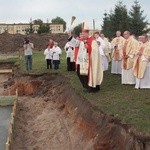 Poświęcenie placu budowy kościoła w Redzie-Ciechocinie