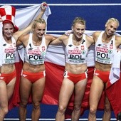 Złoty medal Polek w sztafecie 4x400 m