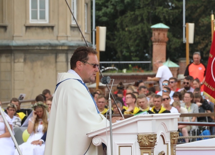 Msza św. na zakończenie 27. Pielgrzymki Diecezji Bielsko-Żywieckiej na Jasną Górę - 2018