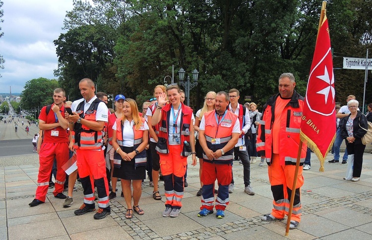 Maltańczycy z bielsko-żywieckimi pielgrzymami - 2018