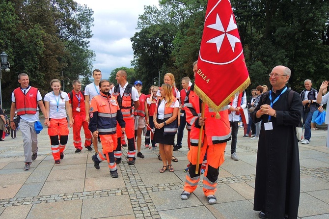 Maltańczycy z bielsko-żywieckimi pielgrzymami - 2018