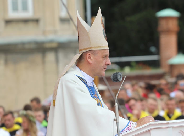 Msza św. na zakończenie 27. Pielgrzymki Diecezji Bielsko-Żywieckiej na Jasną Górę - 2018