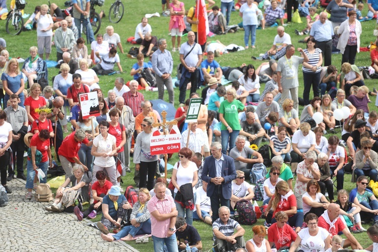 Msza św. na zakończenie 27. Pielgrzymki Diecezji Bielsko-Żywieckiej na Jasną Górę - 2018