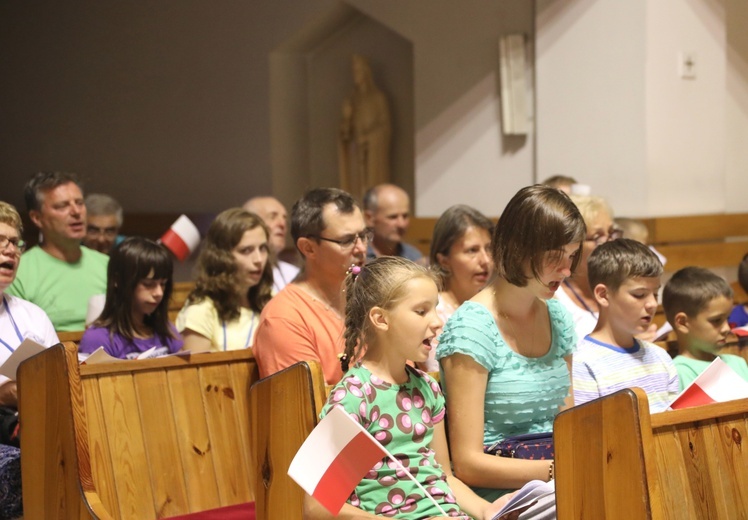 Wieczór pieśni patriotycznej czechowickiej pielgrzymki - Świerklaniec 2018