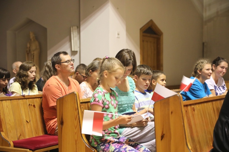 Wieczór pieśni patriotycznej czechowickiej pielgrzymki - Świerklaniec 2018