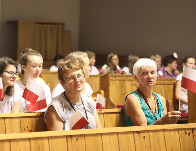 Wieczór pieśni patriotycznej czechowickiej pielgrzymki - Świerklaniec 2018