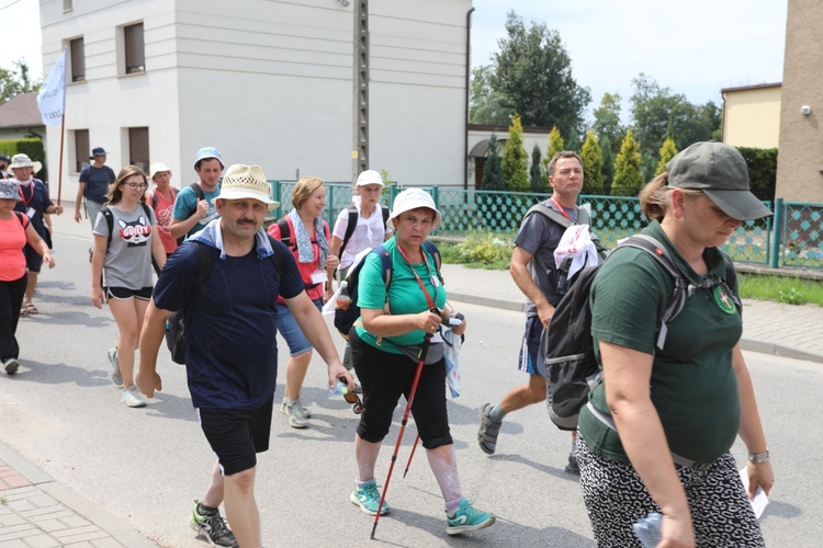 27. Pielgrzymka Cieszyńska na trasie - w Woźnikach - 2018