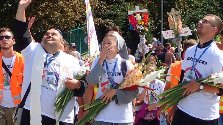 Pielgrzymi na Jasnej Górze